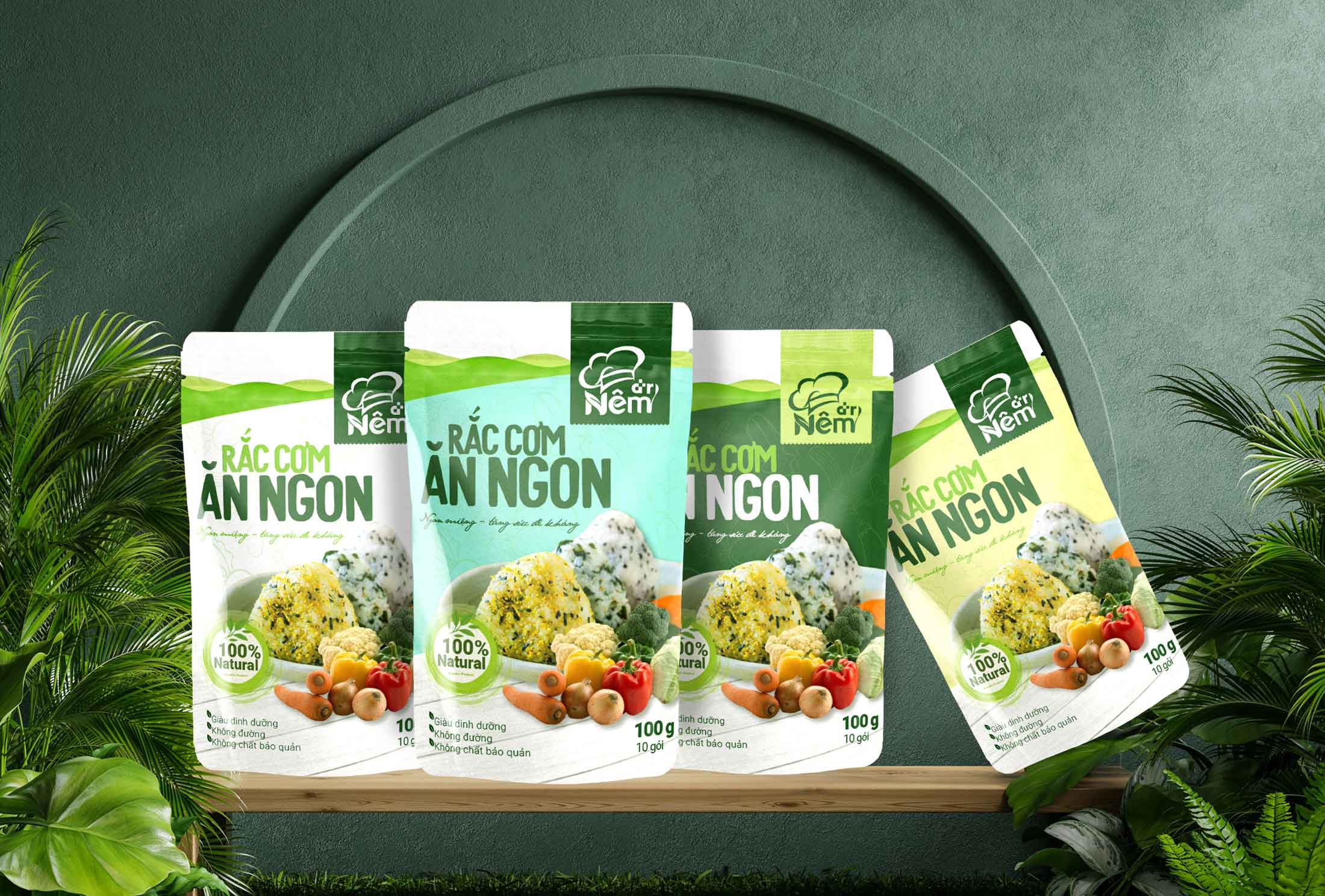 Bột rắc cơm ăn ngon
