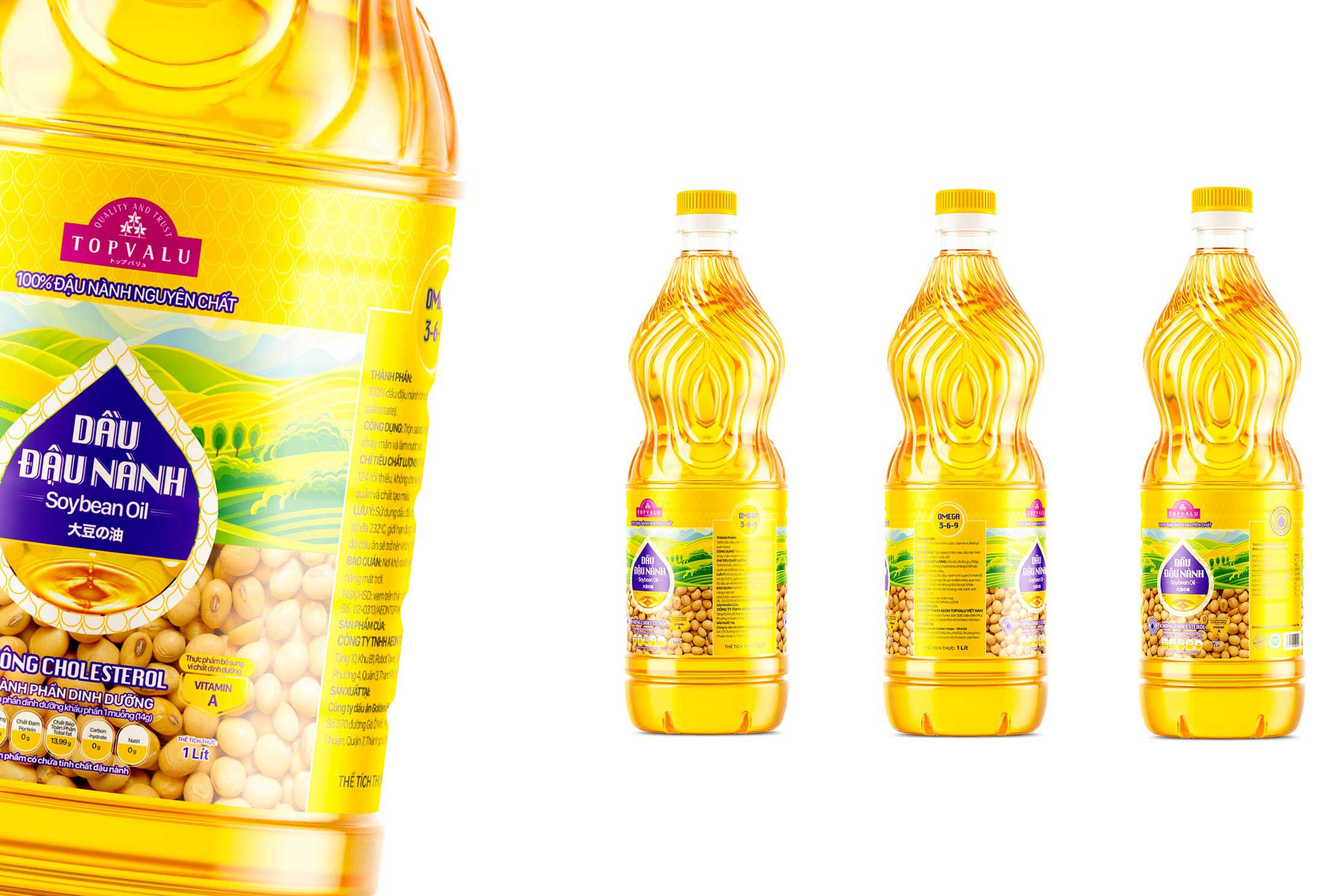 Dầu ăn Topvalu