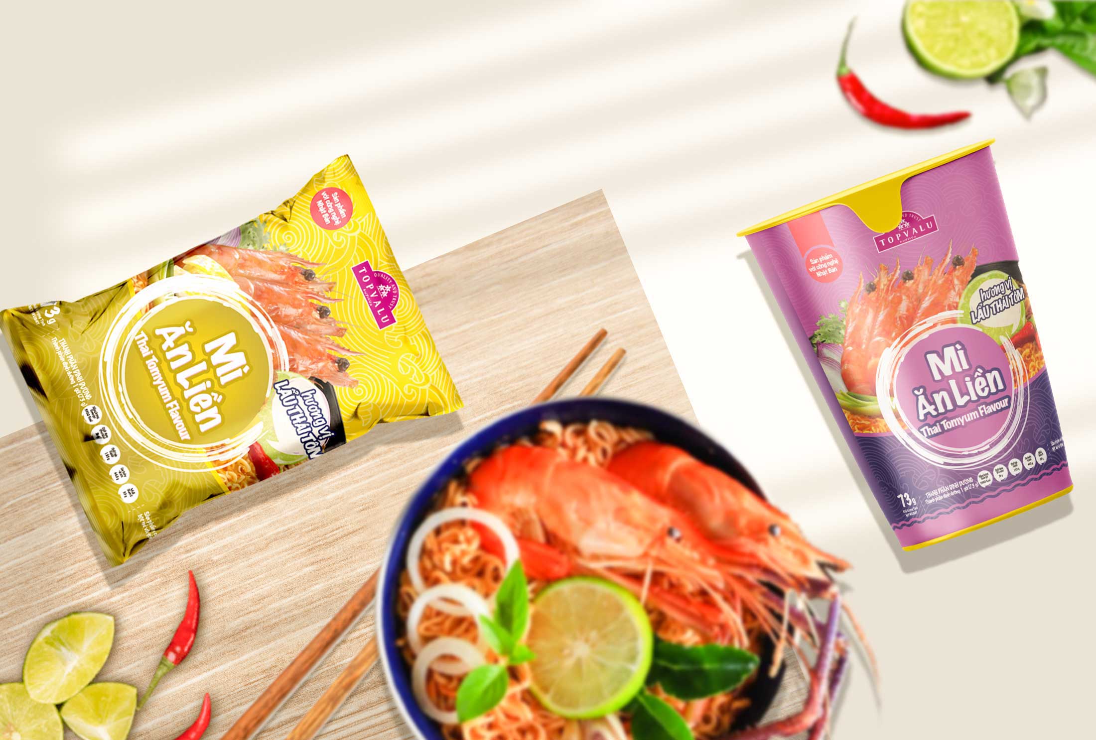 Mì ăn liền Topvalu